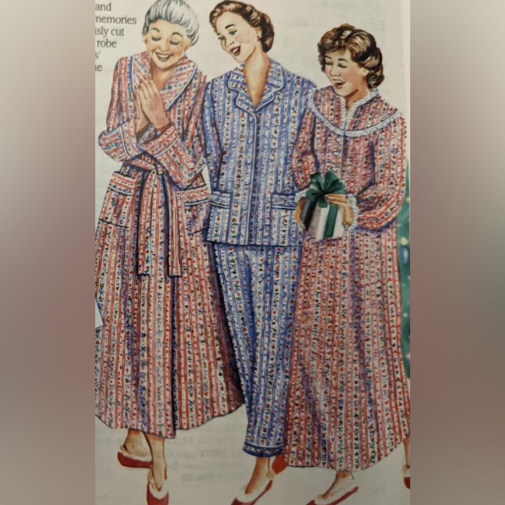 Vintage Cotton Lanz of Salzburg Flannel Nightgown - Picture 9 of 12